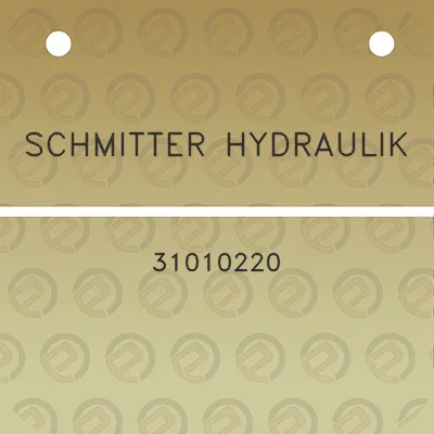 schmitter-hydraulik-31010220