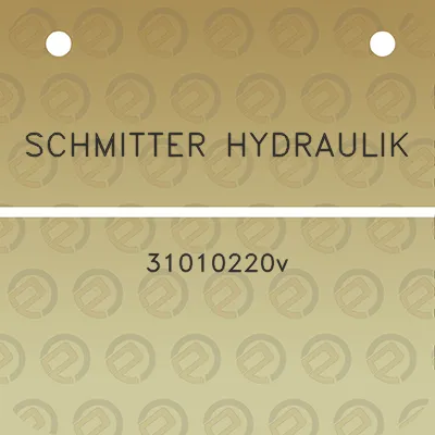 schmitter-hydraulik-31010220v