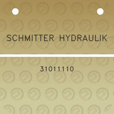 schmitter-hydraulik-31011110