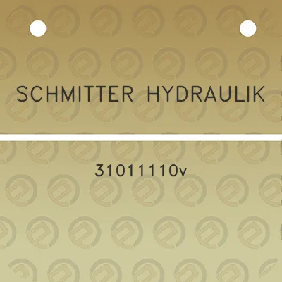 schmitter-hydraulik-31011110v