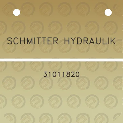 schmitter-hydraulik-31011820