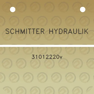 schmitter-hydraulik-31012220v
