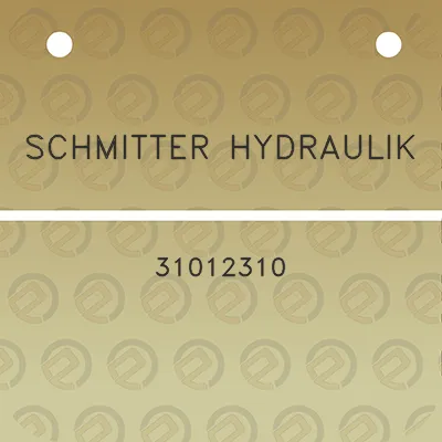 schmitter-hydraulik-31012310