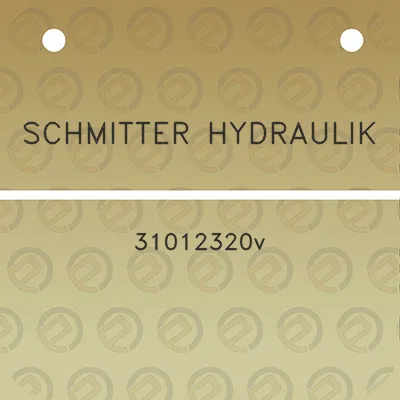 schmitter-hydraulik-31012320v