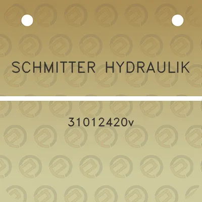 schmitter-hydraulik-31012420v