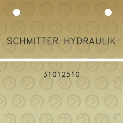 schmitter-hydraulik-31012510