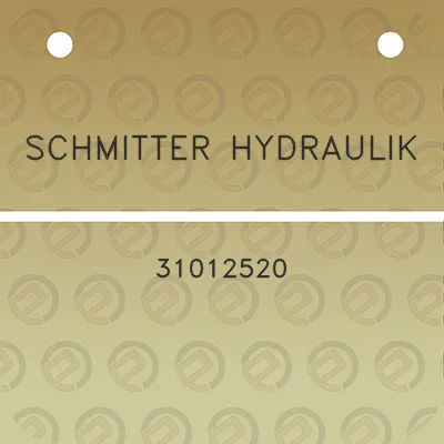 schmitter-hydraulik-31012520