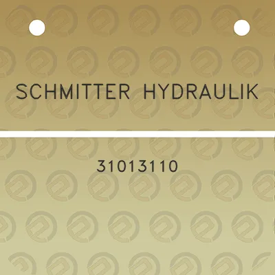 schmitter-hydraulik-31013110