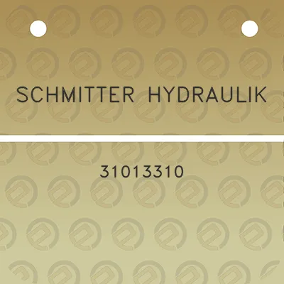 schmitter-hydraulik-31013310