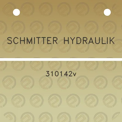 schmitter-hydraulik-310142v