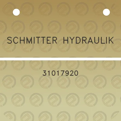 schmitter-hydraulik-31017920