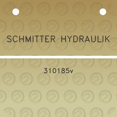 schmitter-hydraulik-310185v