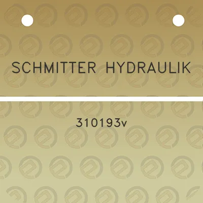 schmitter-hydraulik-310193v