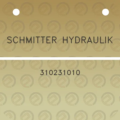 schmitter-hydraulik-310231010