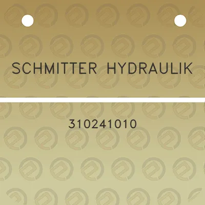 schmitter-hydraulik-310241010