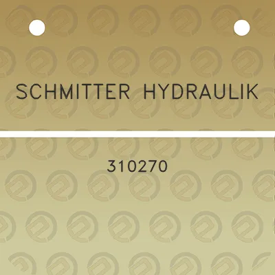 schmitter-hydraulik-310270