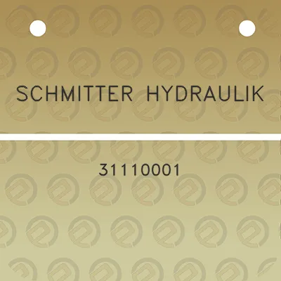 schmitter-hydraulik-31110001