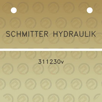 schmitter-hydraulik-311230v