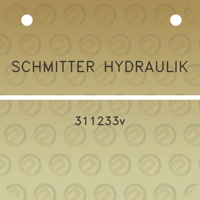 schmitter-hydraulik-311233v