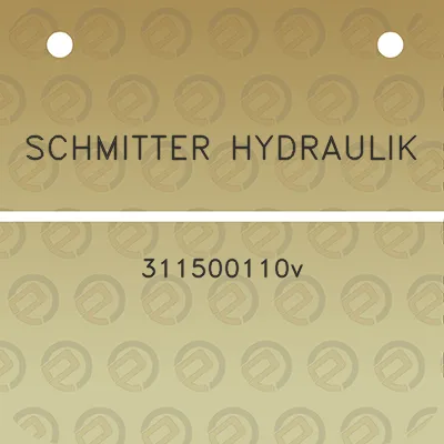 schmitter-hydraulik-311500110v