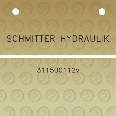 schmitter-hydraulik-311500112v