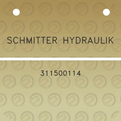 schmitter-hydraulik-311500114