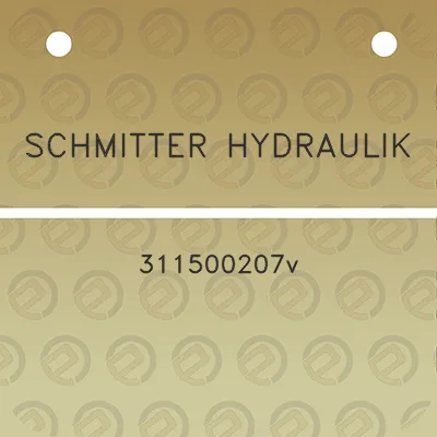 schmitter-hydraulik-311500207v