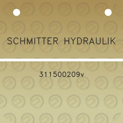 schmitter-hydraulik-311500209v