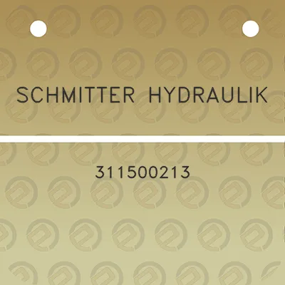 schmitter-hydraulik-311500213