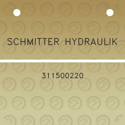 schmitter-hydraulik-311500220