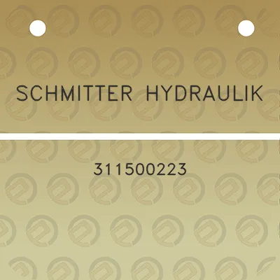 schmitter-hydraulik-311500223