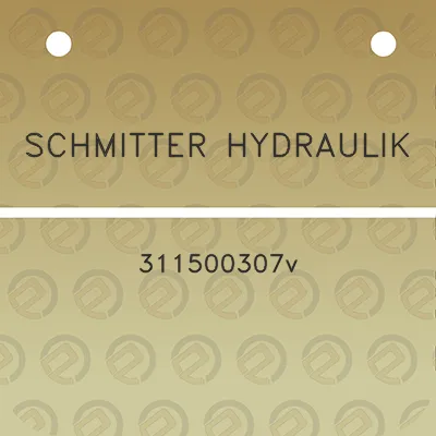 schmitter-hydraulik-311500307v