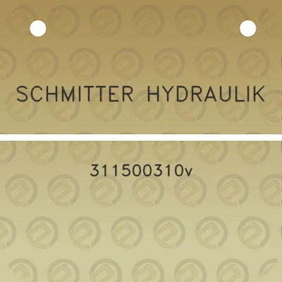 schmitter-hydraulik-311500310v