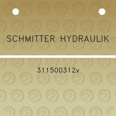 schmitter-hydraulik-311500312v