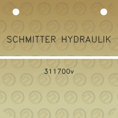 schmitter-hydraulik-311700v