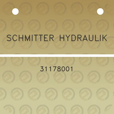 schmitter-hydraulik-31178001