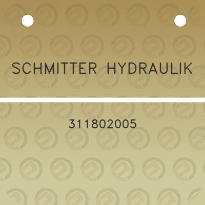 schmitter-hydraulik-311802005