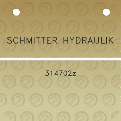 schmitter-hydraulik-314702z