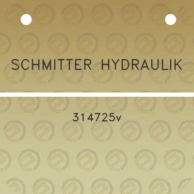 schmitter-hydraulik-314725v