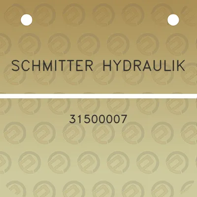 schmitter-hydraulik-31500007