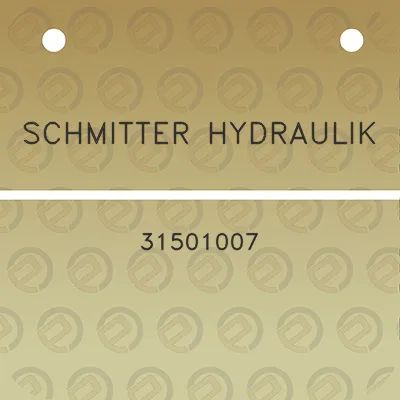 schmitter-hydraulik-31501007