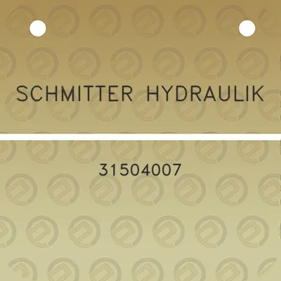 schmitter-hydraulik-31504007