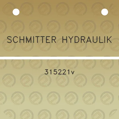 schmitter-hydraulik-315221v