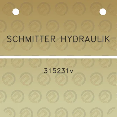 schmitter-hydraulik-315231v