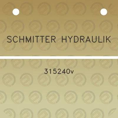 schmitter-hydraulik-315240v