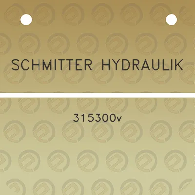 schmitter-hydraulik-315300v