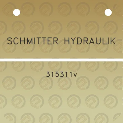 schmitter-hydraulik-315311v