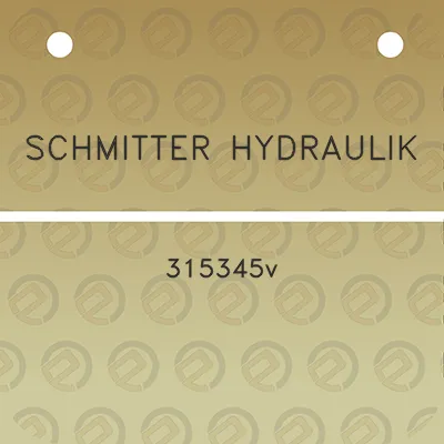 schmitter-hydraulik-315345v