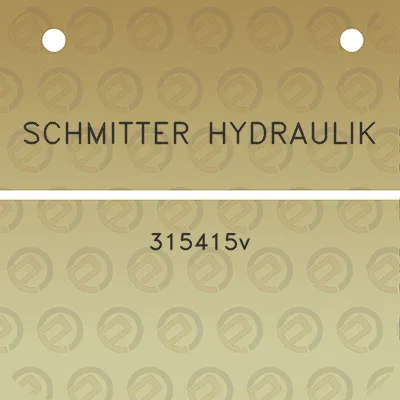 schmitter-hydraulik-315415v