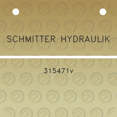 schmitter-hydraulik-315471v